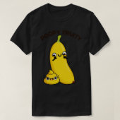 Poep Fruity Funny Fruit Poop Pun T-shirt (Design voorkant)