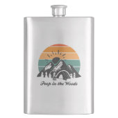 Poep in de Bossen Flacon (Voorkant)