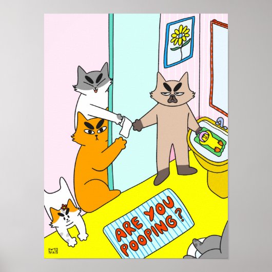 Poep je? poster (Voorkant)