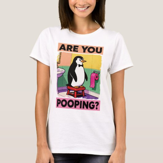Poep je? t-shirt (Voorkant)