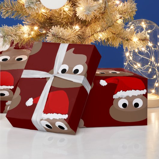 POEP KERST MISLUKTE INPAKKPAPER CADEAUPAPIER (Feestdagen)