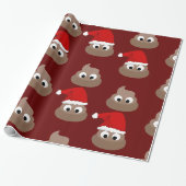 POEP KERST MISLUKTE INPAKKPAPER CADEAUPAPIER (Uitgerold)