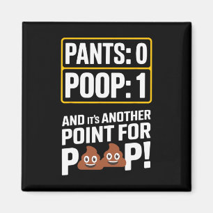 Poep Meme Toilet Humor Poep Grappig Sportbroek 0 P Magneet