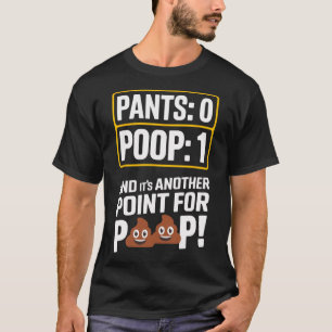 Poep Meme Toilet Humor Poep Grappig Sportbroek 0 P T-shirt