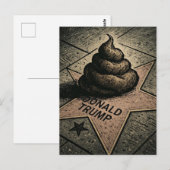 Poep op een Ster Briefkaart (Voorkant / Achterkant)