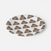 Poep. Papieren Bordje (Gekanteld)