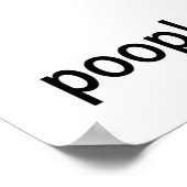 poep poster (Hoek)