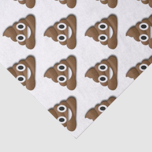 Poep. Tissuepapier (Detail)