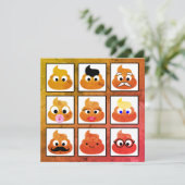 Poep Veel Gezichten  Oud Papier (Staand voorkant)