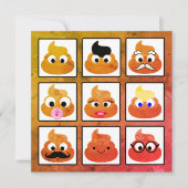 Poep Veel Gezichten  Oud Papier (Voorkant)