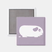 Poepen Guinee Varkensmagneet Magneet (Voorkant / Achterkant)