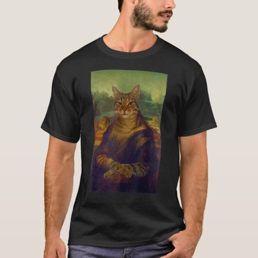 Poepende Lisa Ca Kat Kat T-shirt (Voorkant)