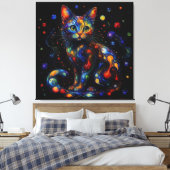 Poepie Canvas Afdruk (Insitu (Slaapkamer))