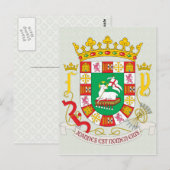 Poerto Rico - wapenstilstand Briefkaart (Voorkant / Achterkant)