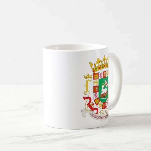 Poerto Rico - wapenstilstand Koffiemok (Voorkant rechts)