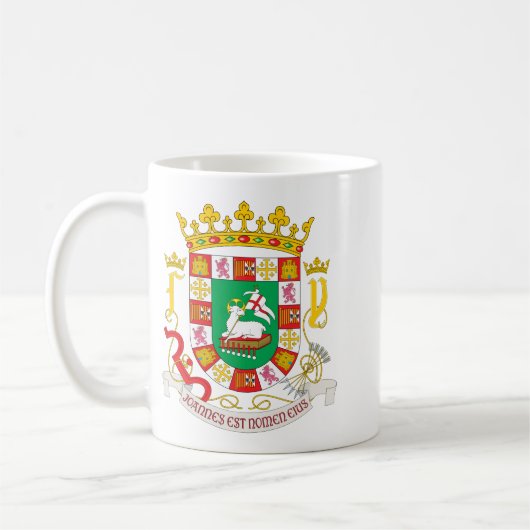 Poerto Rico - wapenstilstand Koffiemok (Links)