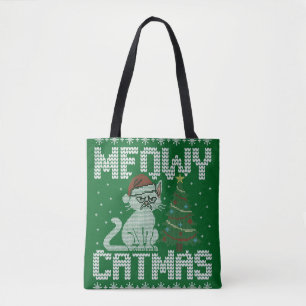 Poes Kerstmis Je Vuile Beest Tote Bag