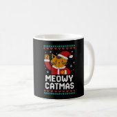 Poes Kerstmis Koffiemok (Voorkant rechts)