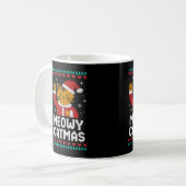 Poes Kerstmis Koffiemok (Voorkant links)