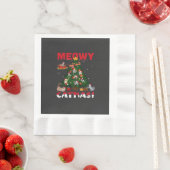 Poes Kerstmis Servet (Insitu)