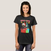 Poes Kerstmis T-shirt (Voorkant volledig)