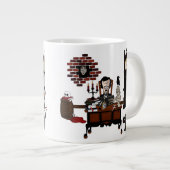 'Poe's Madness' Grote Koffiekop (Voorkant rechts)
