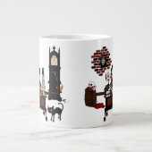 'Poe's Madness' Grote Koffiekop (Voorkant)