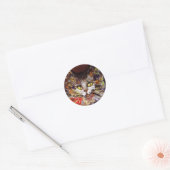 POES PORTRET RONDE STICKER (Envelop)