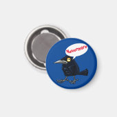 Poe's Raven Magnet (Voorkant / Achterkant)