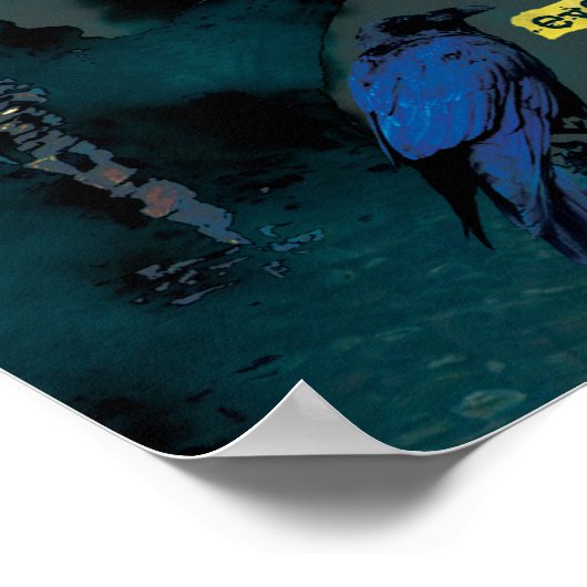 Poe's Raven Poster (Hoek)