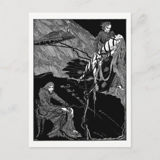 Poe's Tales of Mystery and Imagination Briefkaart (Voorkant)