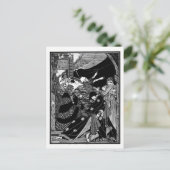 Poe's Tales of Mystery and Imagination Briefkaart (Staand voorkant)