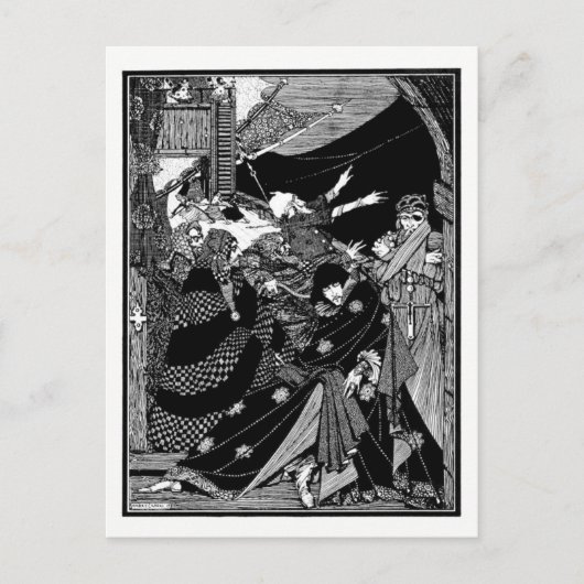 Poe's Tales of Mystery and Imagination Briefkaart (Voorkant)