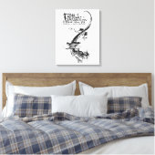 Poe's Tales of Mystery & Imagination Dragon Canvas Afdruk (Insitu (Slaapkamer))