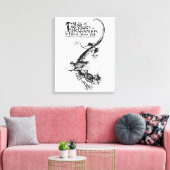 Poe's Tales of Mystery & Imagination Dragon Canvas Afdruk (Insitu (Woonkamer))
