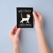 Poesig Kerstmis - Grappige Kerstmis 2022 Flyer (Hand)