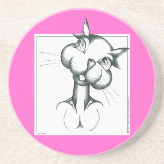 poeskoek zandsteen onderzetter