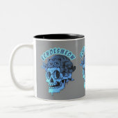 poesmagisch tweekleurige koffiemok (Links)