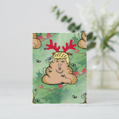 poesrendier donald trump briefkaart (Staand voorkant)