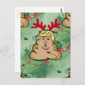 poesrendier donald trump briefkaart (Voorkant / Achterkant)