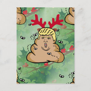 poesrendier donald trump briefkaart
