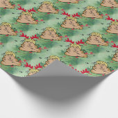 poesrendier donald trump cadeaupapier (Hoek)