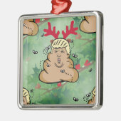 poesrendier donald trump metalen ornament (Links)