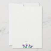 Poessach-seder Kaart (Achterkant)