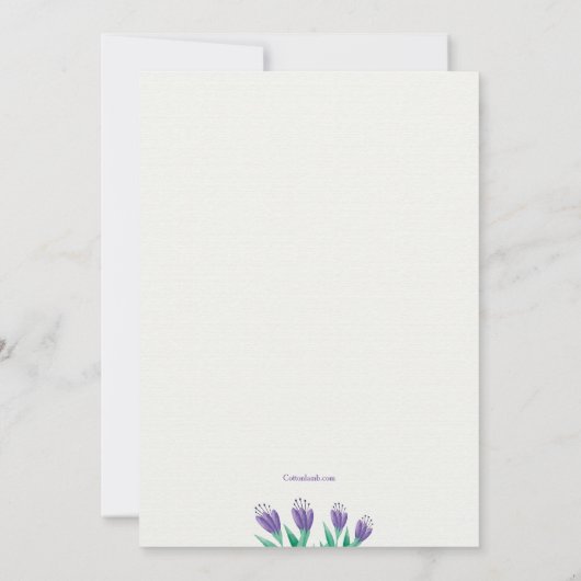 Poesseder Kaart (Achterkant)