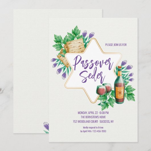 Poesseder Kaart (Voorkant / Achterkant)