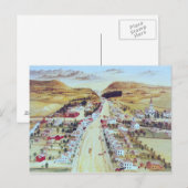 Poestenkill, New York, c.1855 Briefkaart (Voorkant / Achterkant)