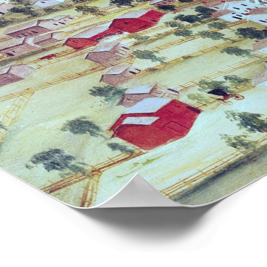 Poestenkill, New York, c.1855 Poster (Hoek)