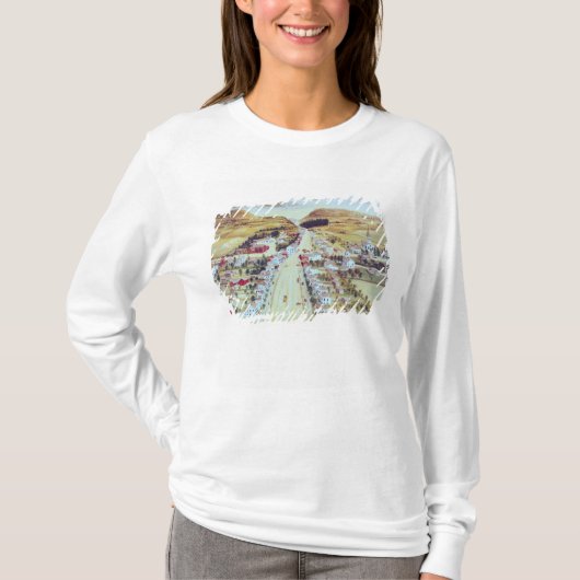Poestenkill, New York, c.1855 T-shirt (Voorkant)
