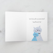 Poesverbluffende Mama Kat Kaart (Binnen)